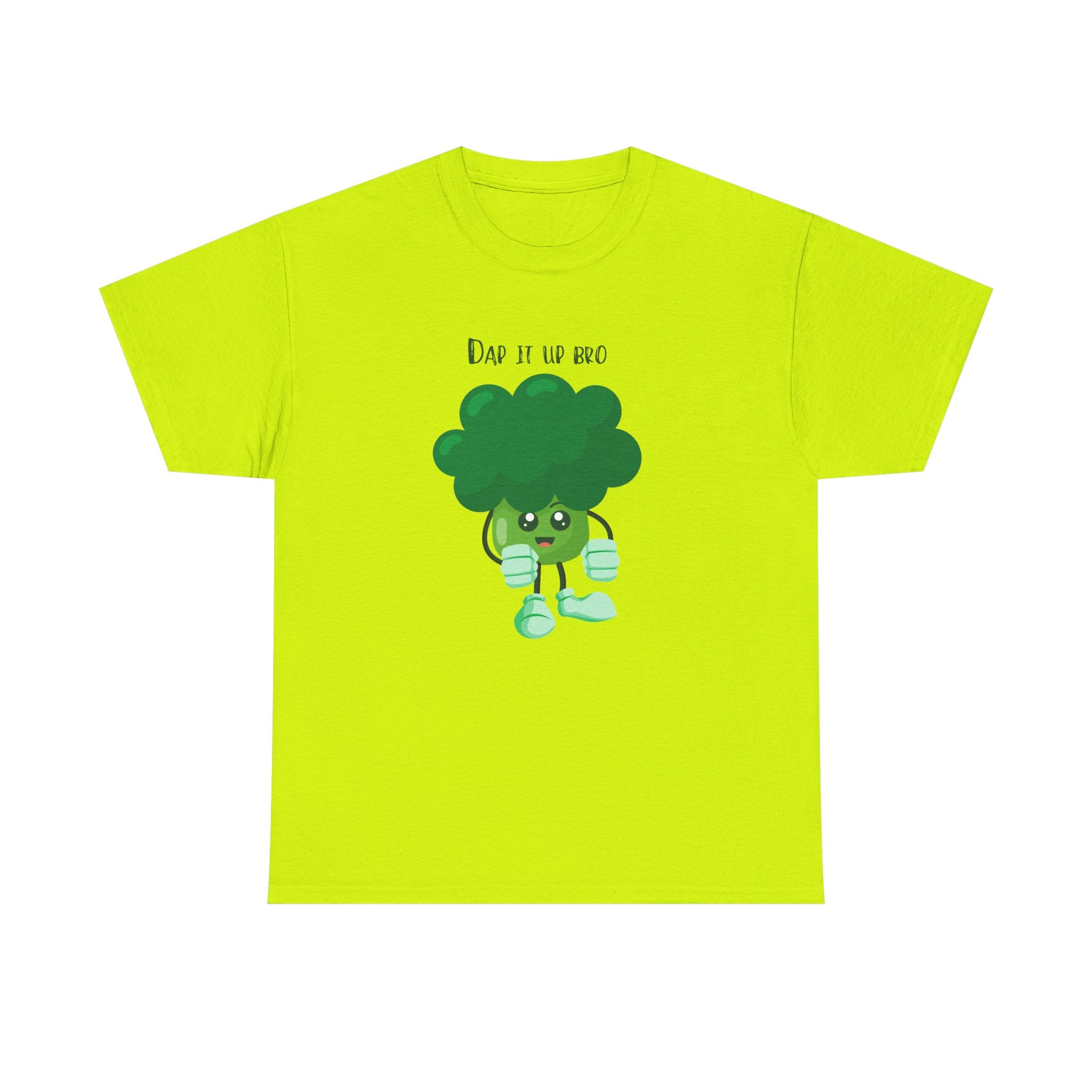 Broccoli Buddy T‑Shirt — Cute 'Eat Yo Veg' Veggie Graphic Tee