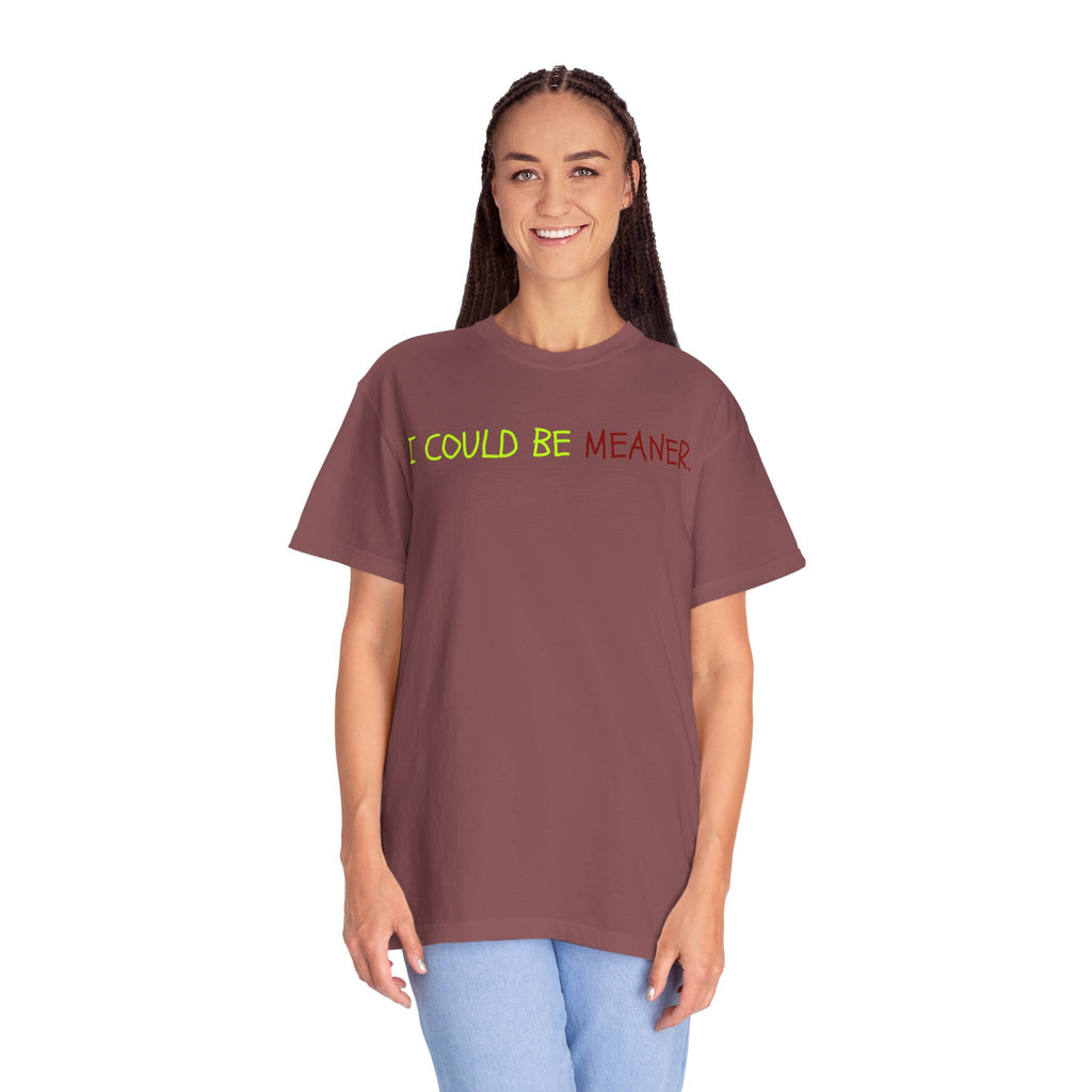 Comfort colors 1717 Template 1768370712592-I-COULD-BE-MEANER