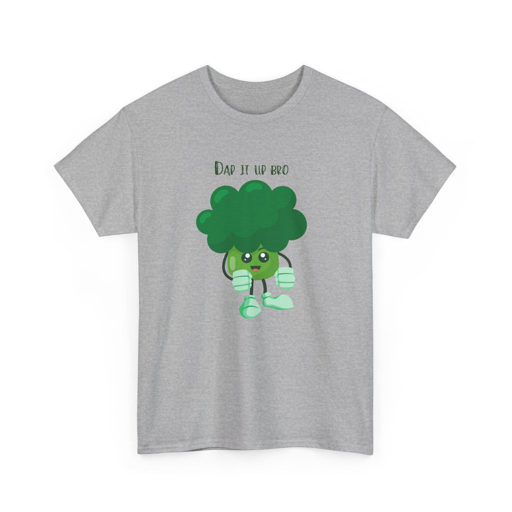 Broccoli Buddy T‑Shirt — Cute 'Eat Yo Veg' Veggie Graphic Tee
