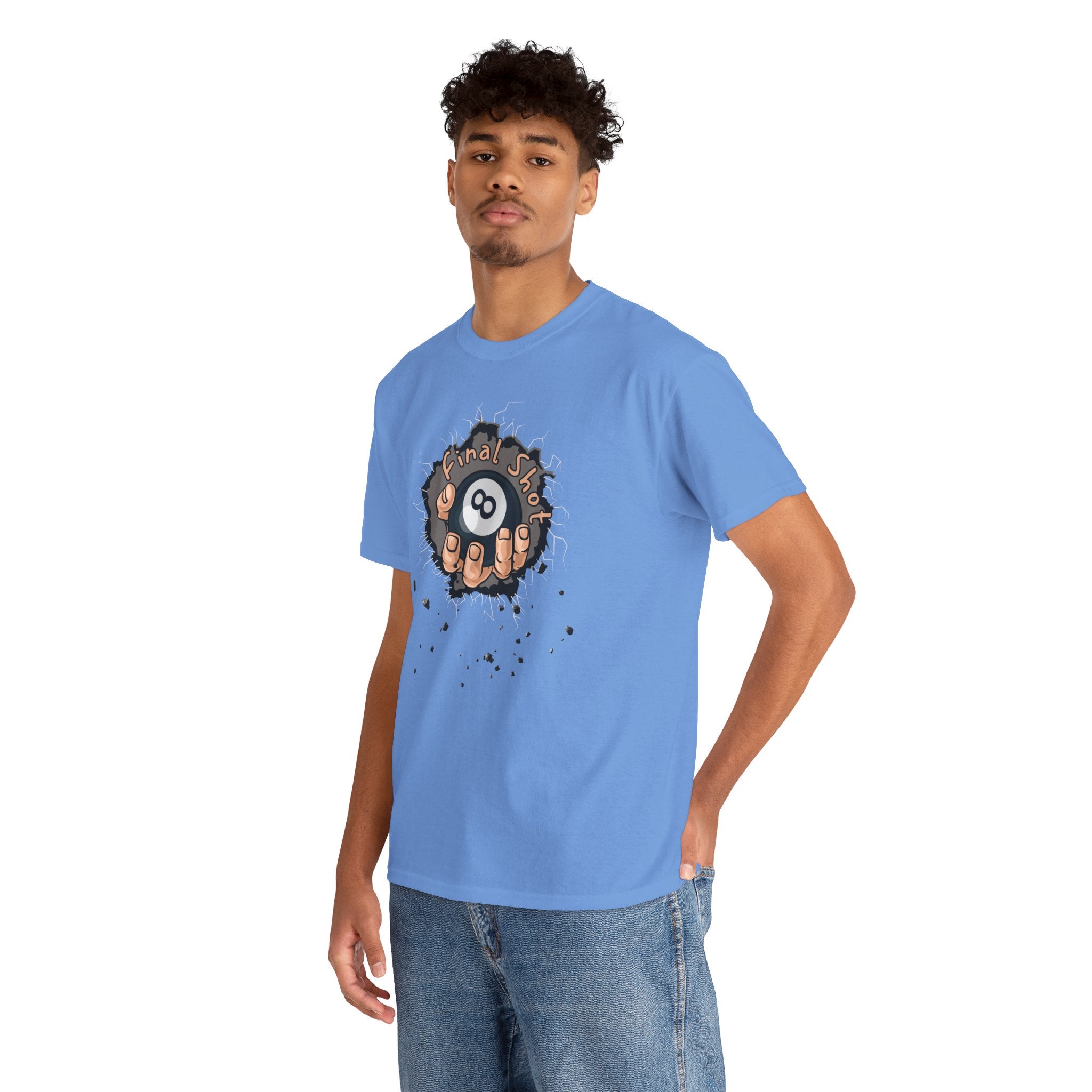 Eight Ball Pocket Tee — "Final Say" Billiards Graphic Shirt