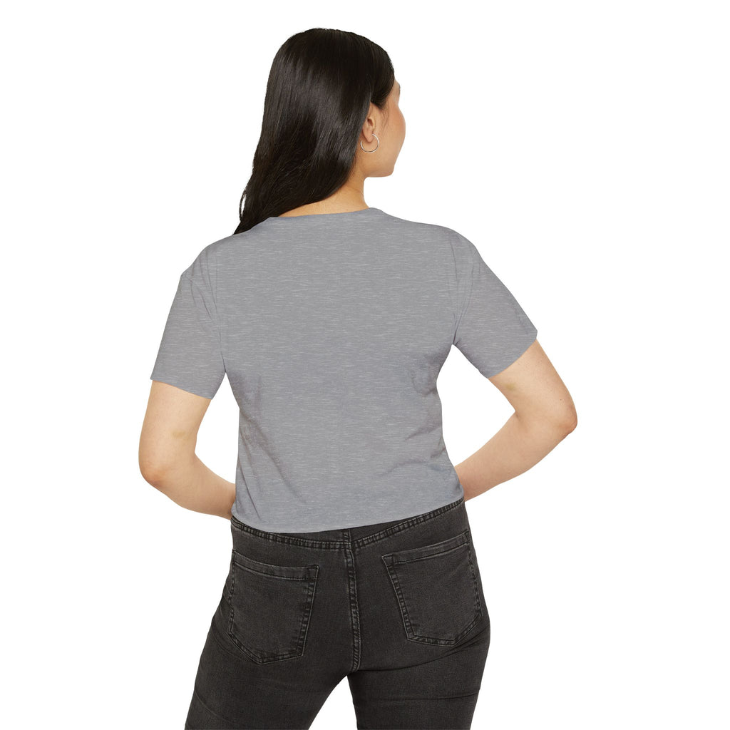 Pickleball Festival Crop Top — Cute Pickle Character Graphic Tee for Women