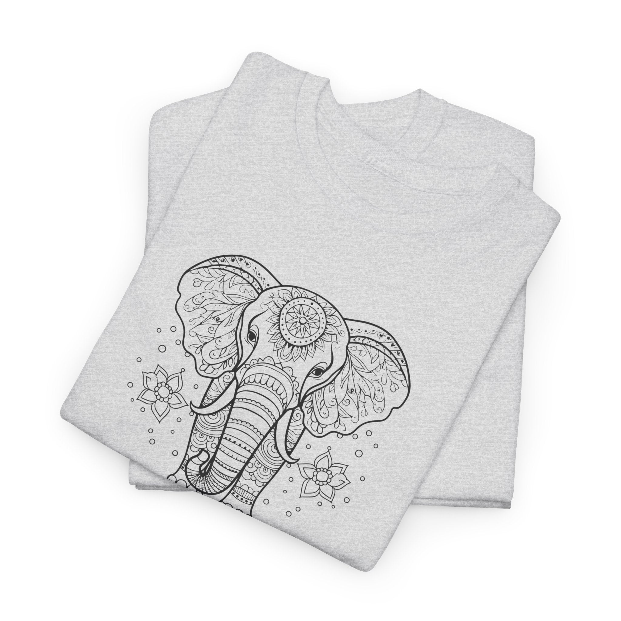 Elephant Head Tee — "Big Style. Bigger Presence" Graphic T-Shirt