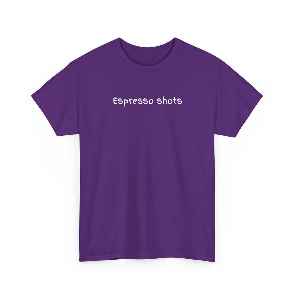 Espresso Shots T‑Shirt — Minimal Coffee Lover Tee