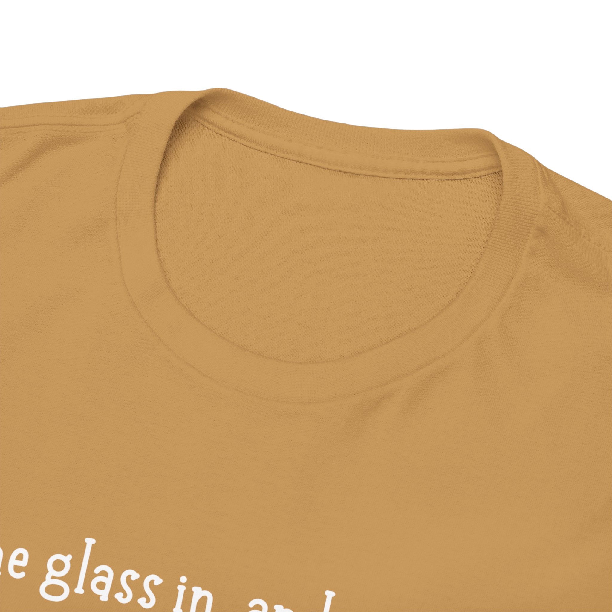 One Glass In Tee — Funny Wine Shirt (‘One glass in, and I might start flirting back’)