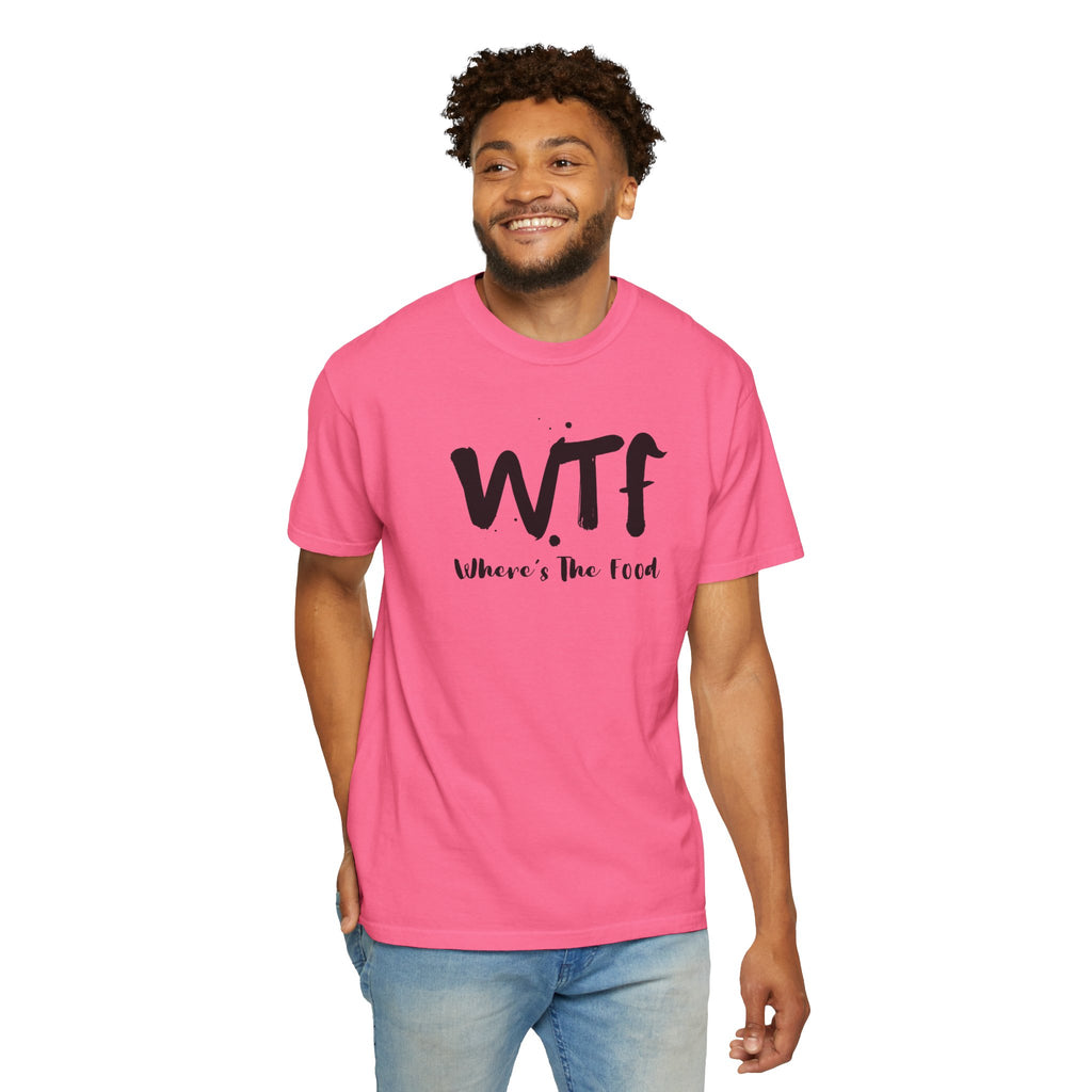 WTF "Where's The Food" Graphic T-Shirt