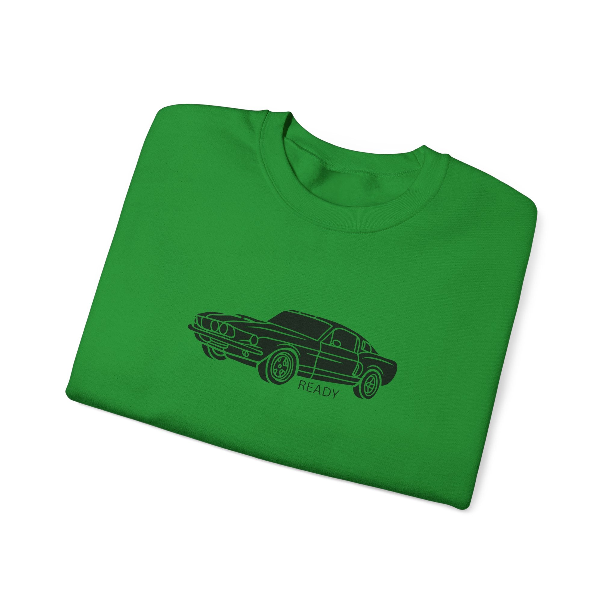 Classic Mustang Outline Crewneck Sweatshirt