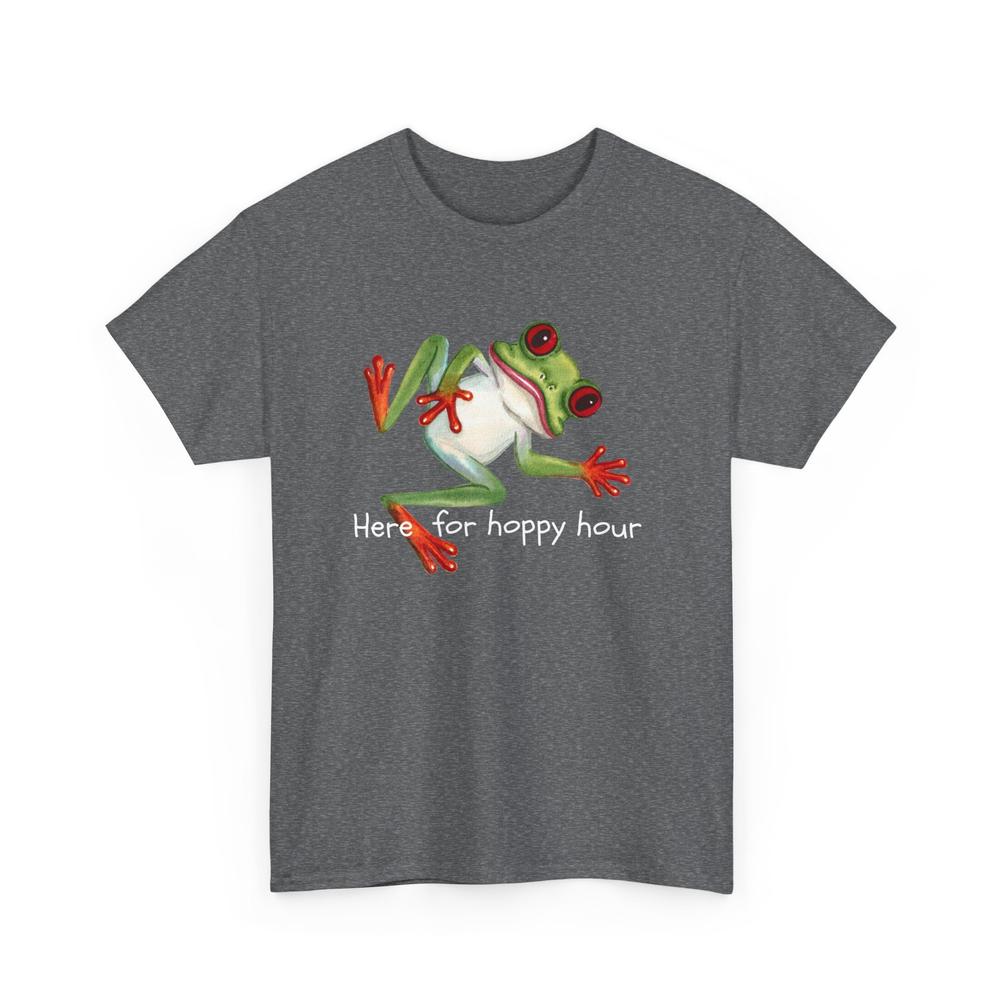 Red-Eyed Tree Frog Graphic Tee — Cute Tropical Frog Shirt for Nature Lovers
