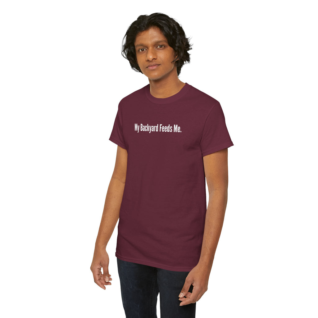 Backyard Feeds Me T-Shirt — Gardening & Homesteading Tee