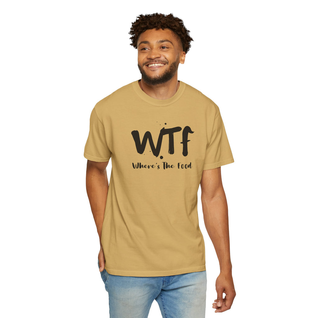 WTF "Where's The Food" Graphic T-Shirt