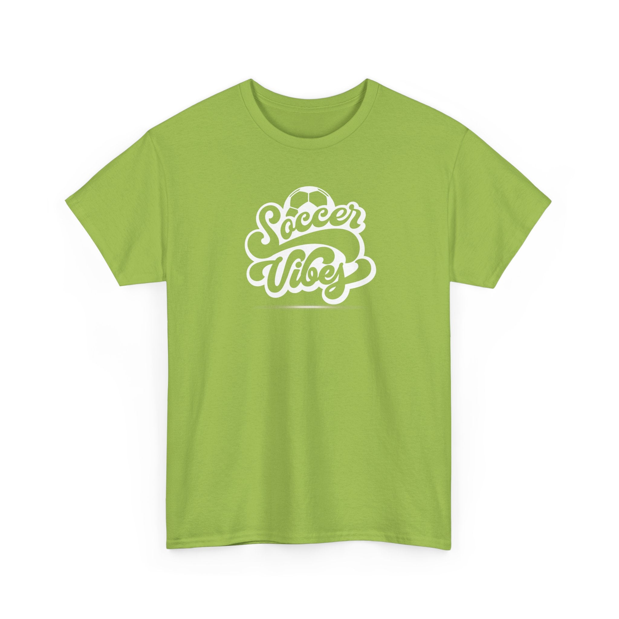 Soccer Vibes T-Shirt — Retro Script Soccer Tee