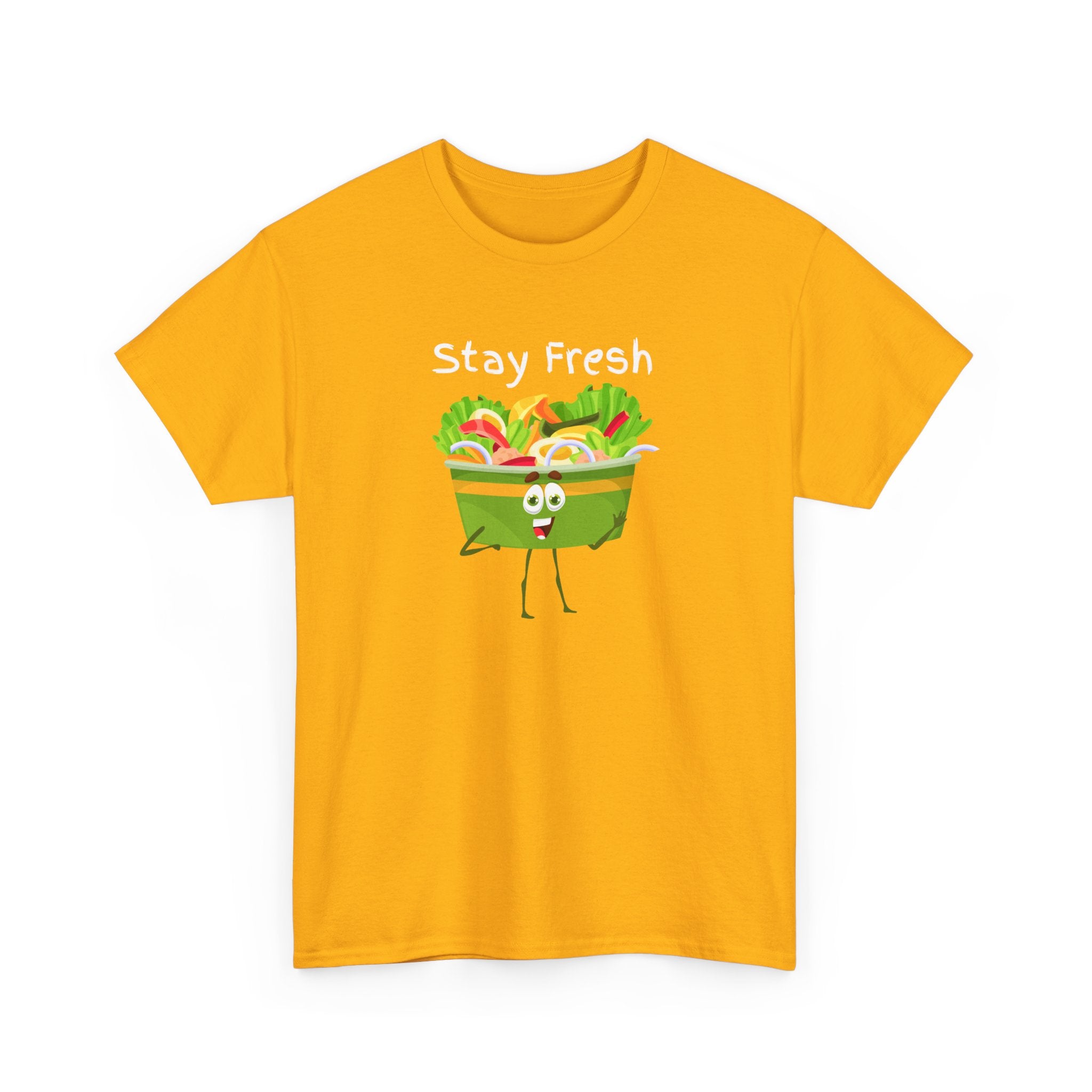 Stay Fresh Salad Tee – Cute Veggie Graphic T-Shirt