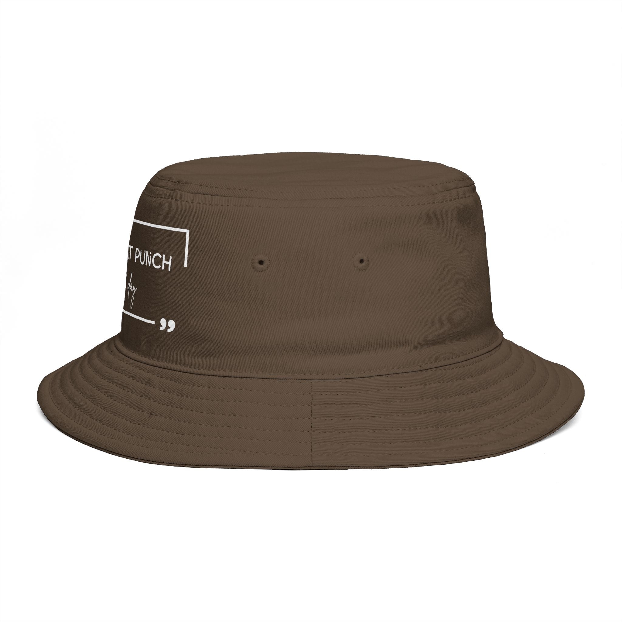 Bucket Hat - "It's a Throat Punch Kinda Day" Graphic