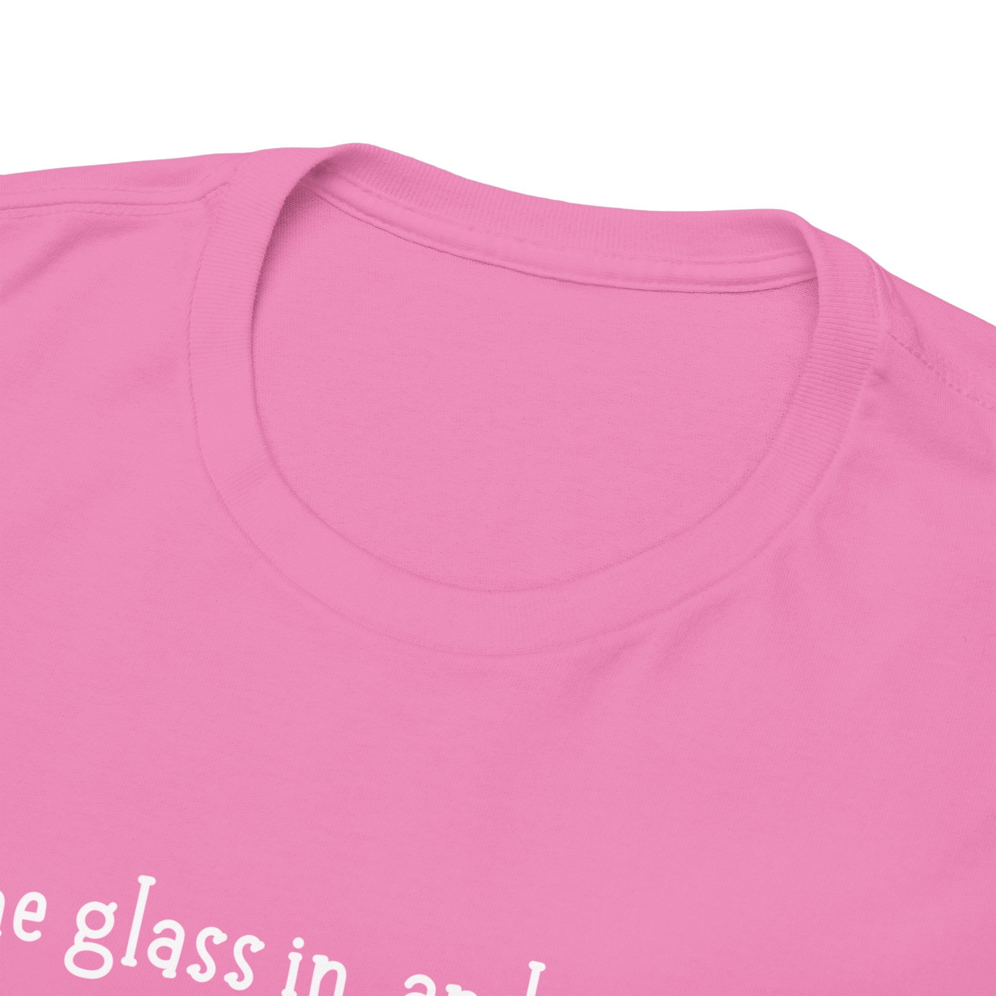 One Glass In Tee — Funny Wine Shirt (‘One glass in, and I might start flirting back’)