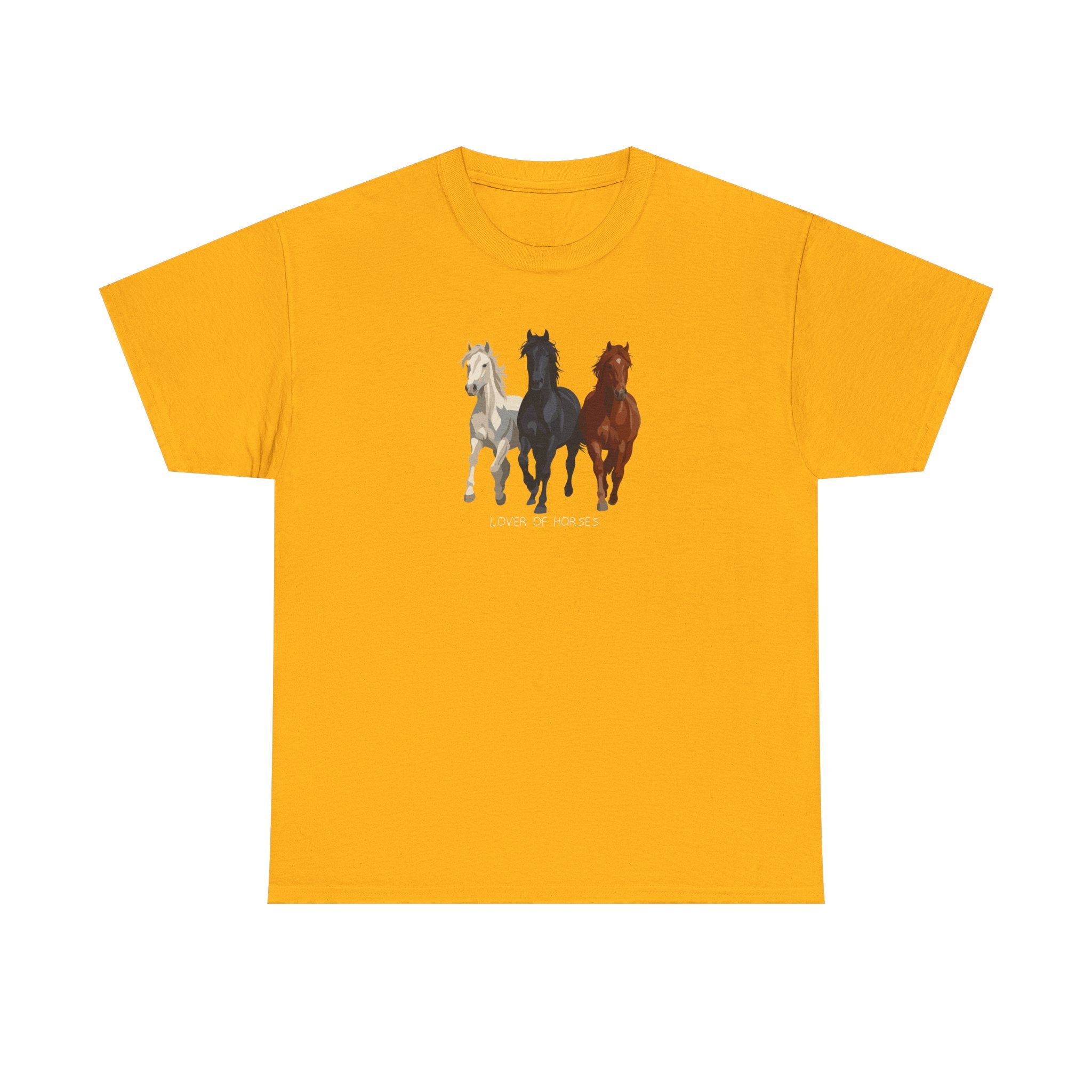 T-Shirt — Three Horses 'Love is Love' Pride Graphic Tee