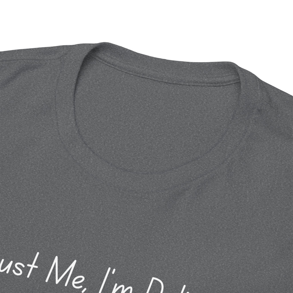 Pizza Slice Tee — "Crust Me, I'm Delicious" Funny Pizza Graphic Shirt