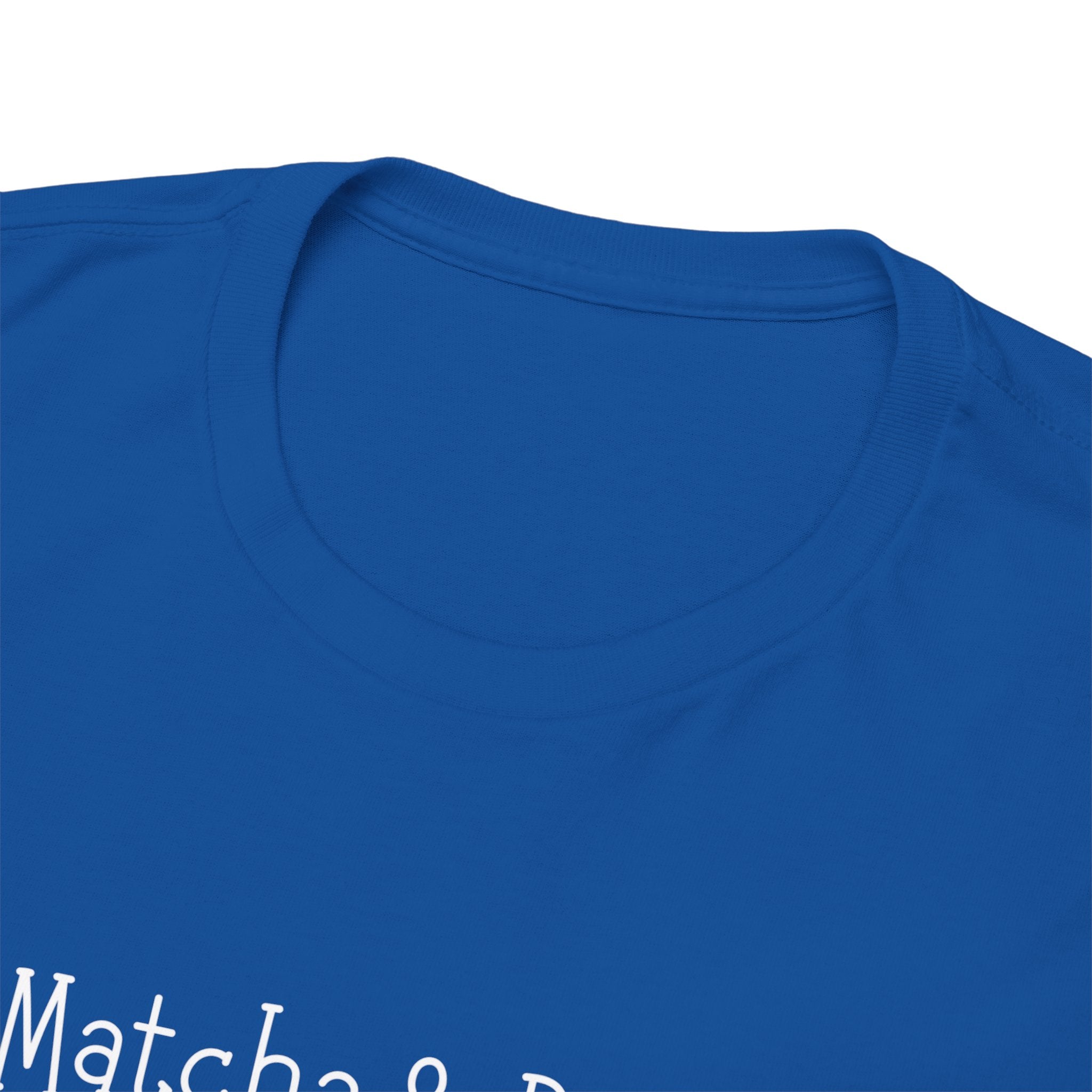 Matcha & Peace Tee — Minimalist Tea Lover Shirt