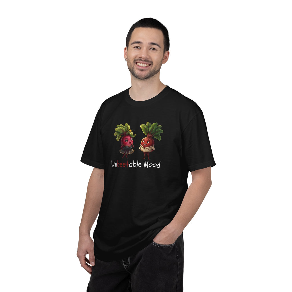 Unbeetable Mood T-Shirt — Cute Beet Characters Veggie Pun Tee