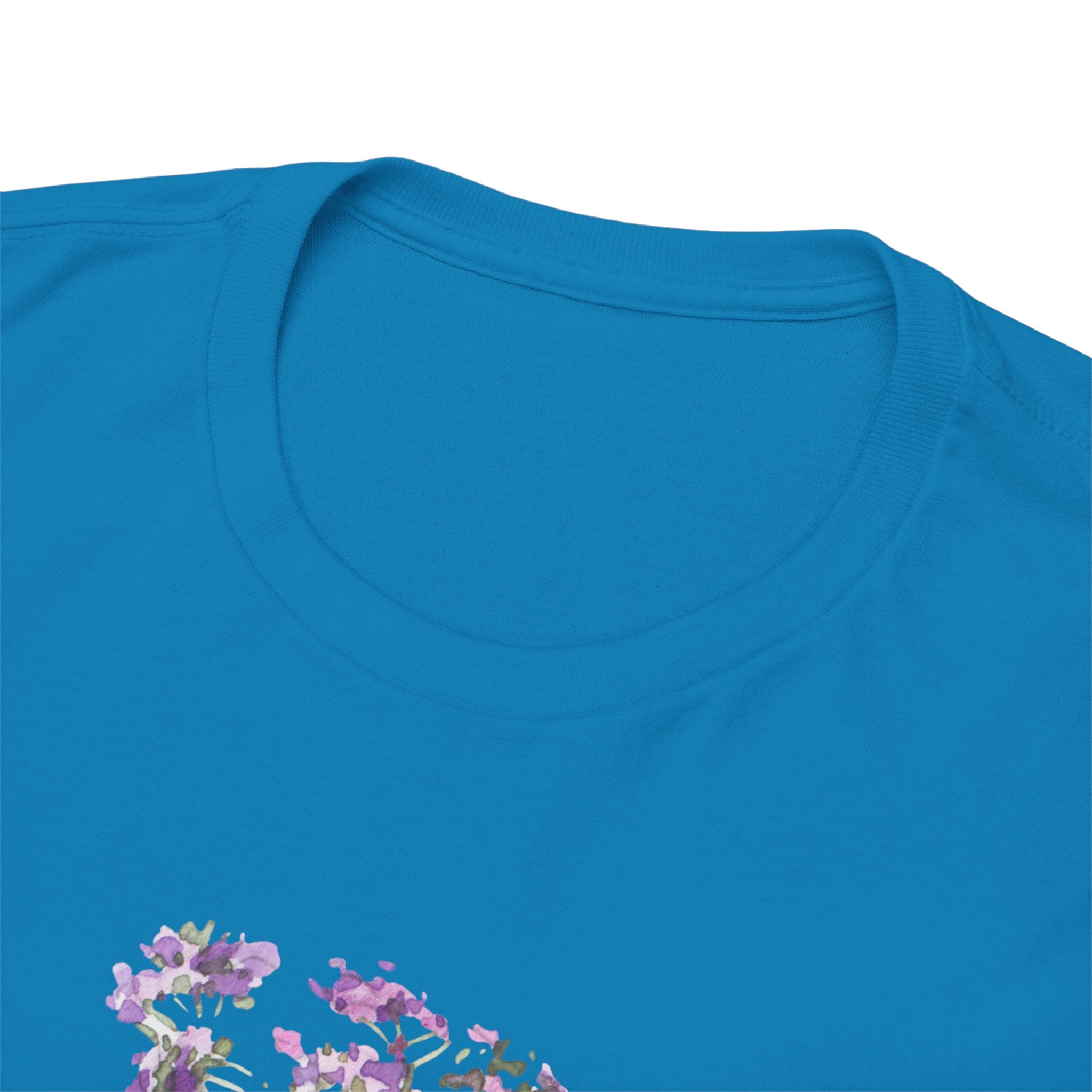 Wildflower Tee — "Be Like a Wildflower" Floral Graphic T-Shirt