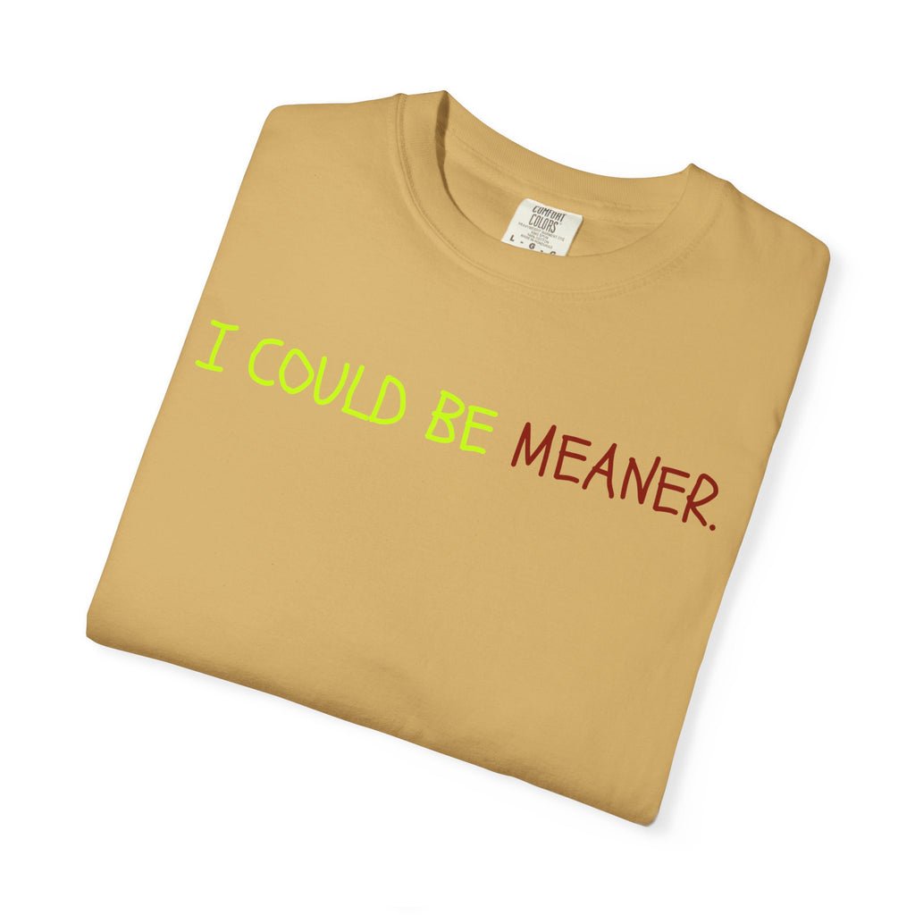 Comfort colors 1717 Template 1768370712592-I-COULD-BE-MEANER