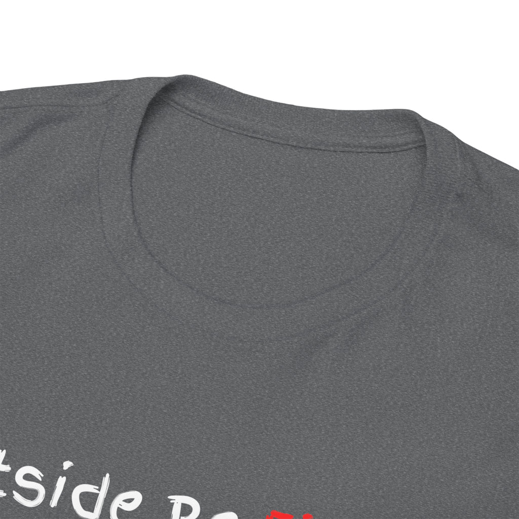 Outside Be Finicky Graphic Tee — Funny Playful Slogan T-Shirt