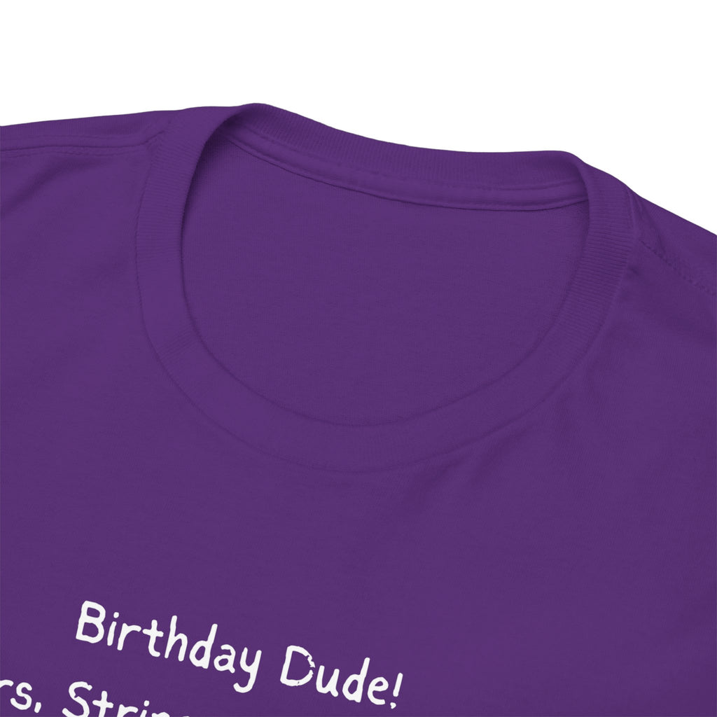 Birthday Dude! Stars, Stripes & Skate Vibes Tee