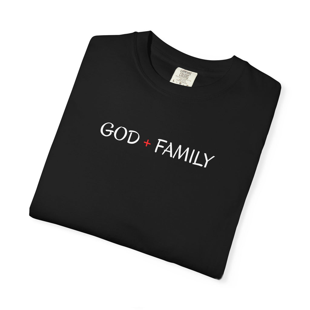 God Family T-Shirt — Faith & Family Garment-Dyed Tee