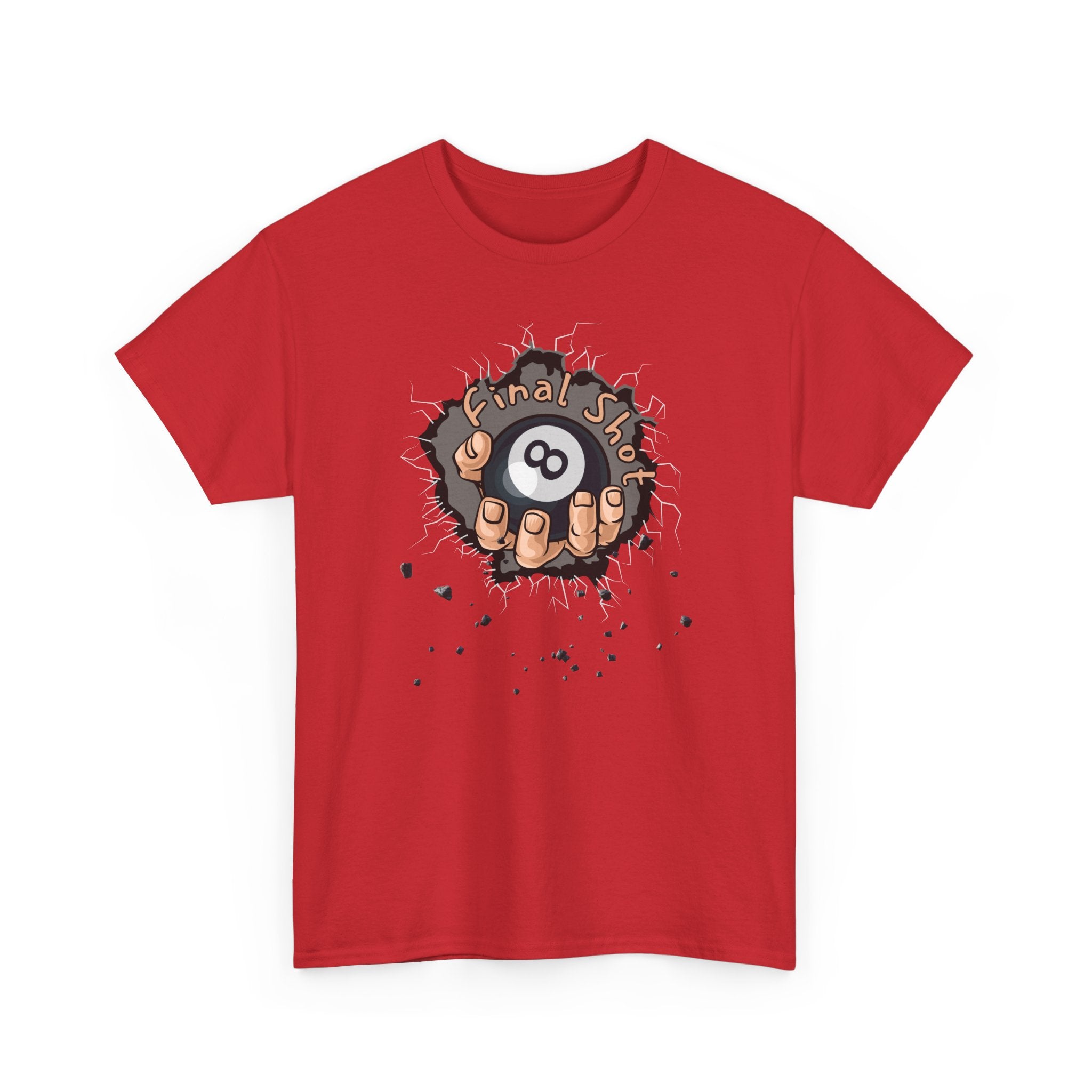 Eight Ball Pocket Tee — "Final Say" Billiards Graphic Shirt