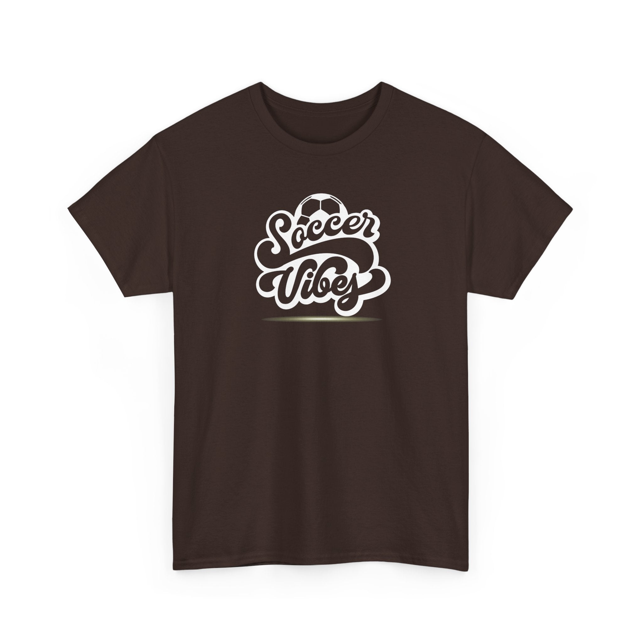 Soccer Vibes T-Shirt — Retro Script Soccer Tee