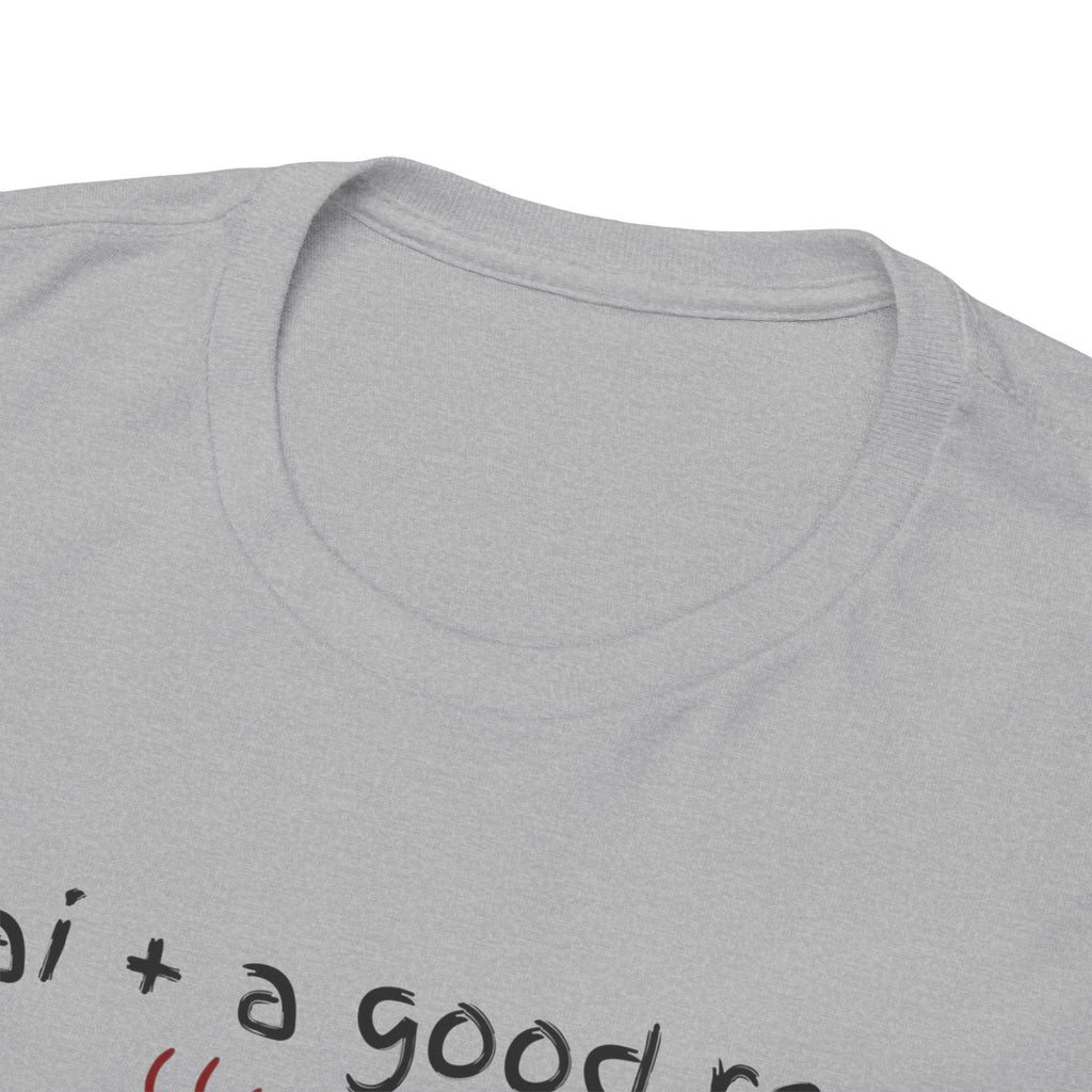 Chai + A Good Read T-Shirt — Tea & Books Graphic Tee for Book Lovers