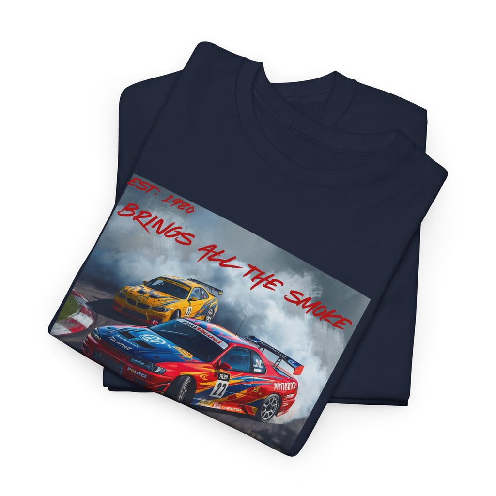 Race Car Drift Tee — 'Chasing All The Glory' Graphic Racing T‑Shirt