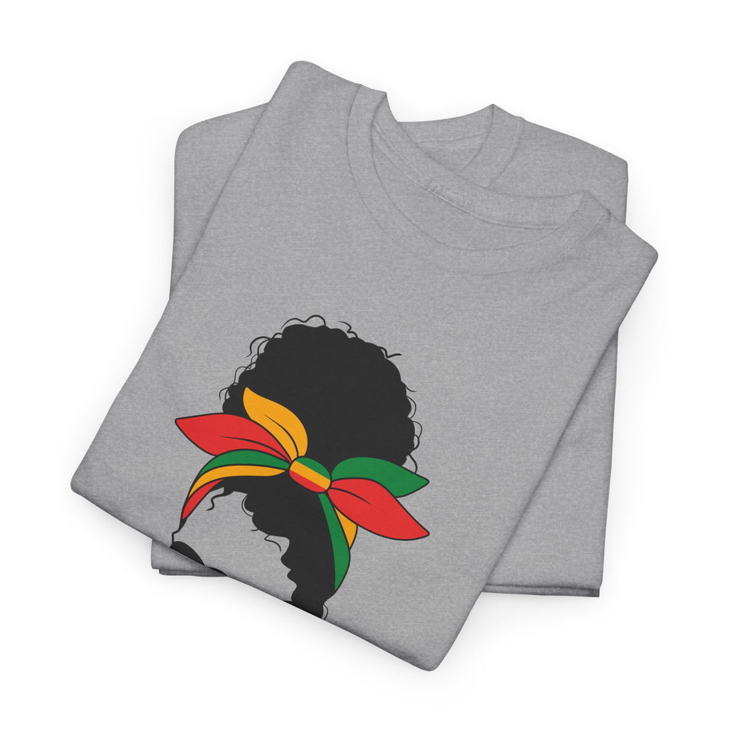 Juneteenth Afro Puff Tee — Juneteenth Celebration T-Shirt