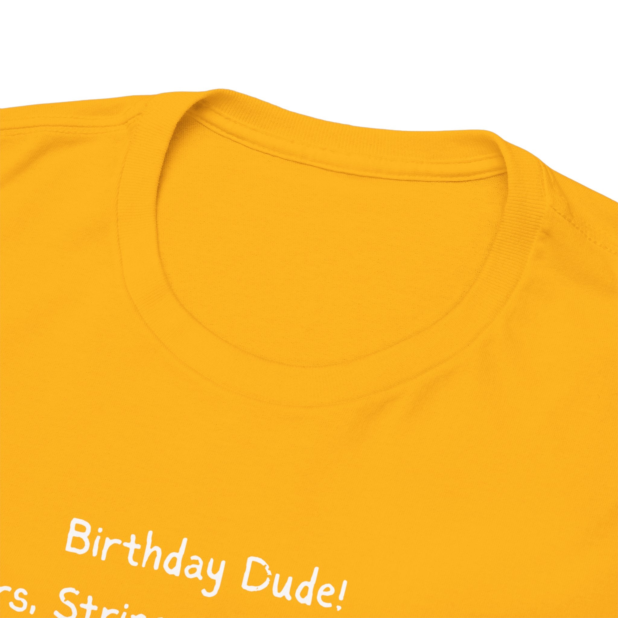 Birthday Dude! Stars, Stripes & Skate Vibes Tee