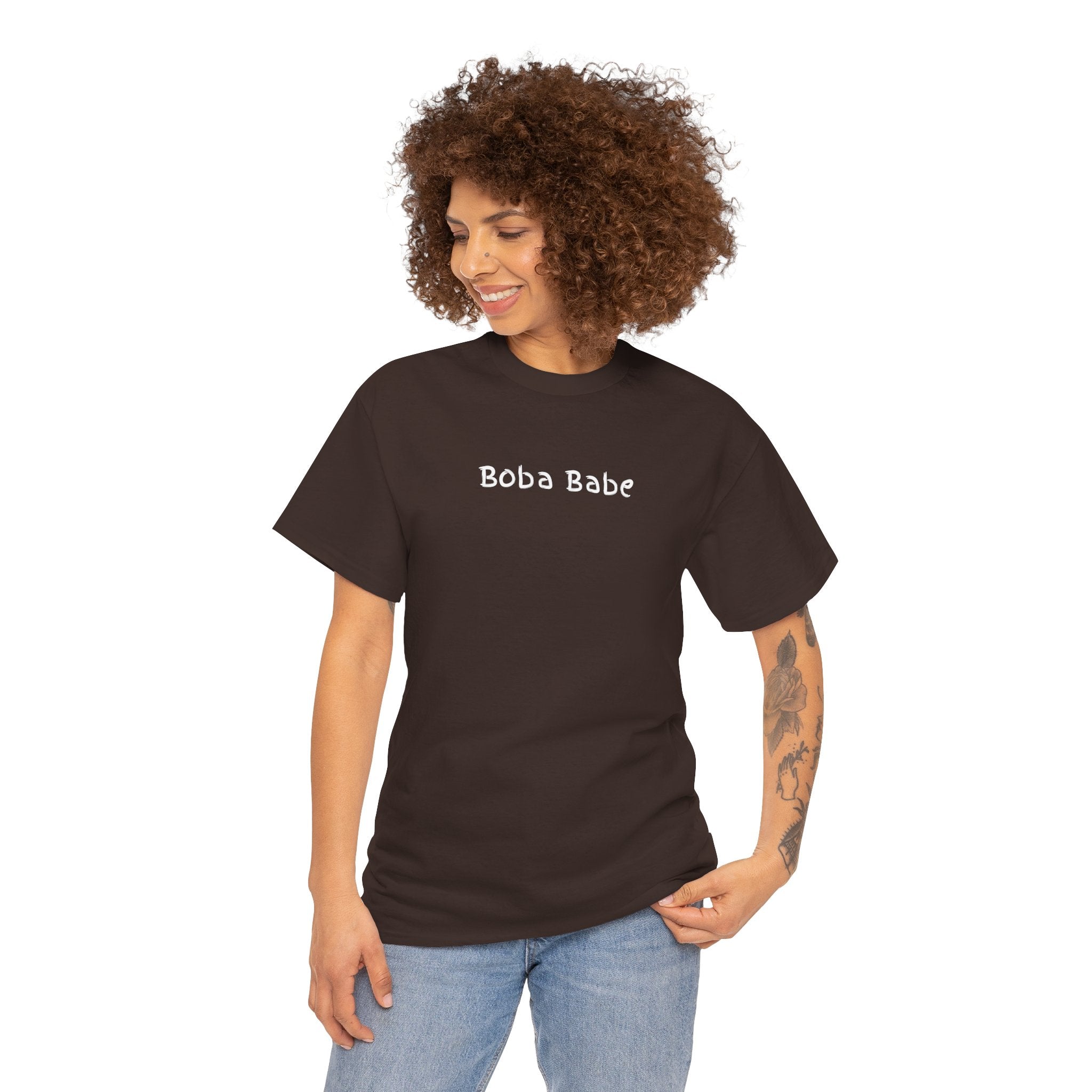 Boba Babe T-Shirt — Cute Bubble Tea Graphic Tee for Boba Lovers
