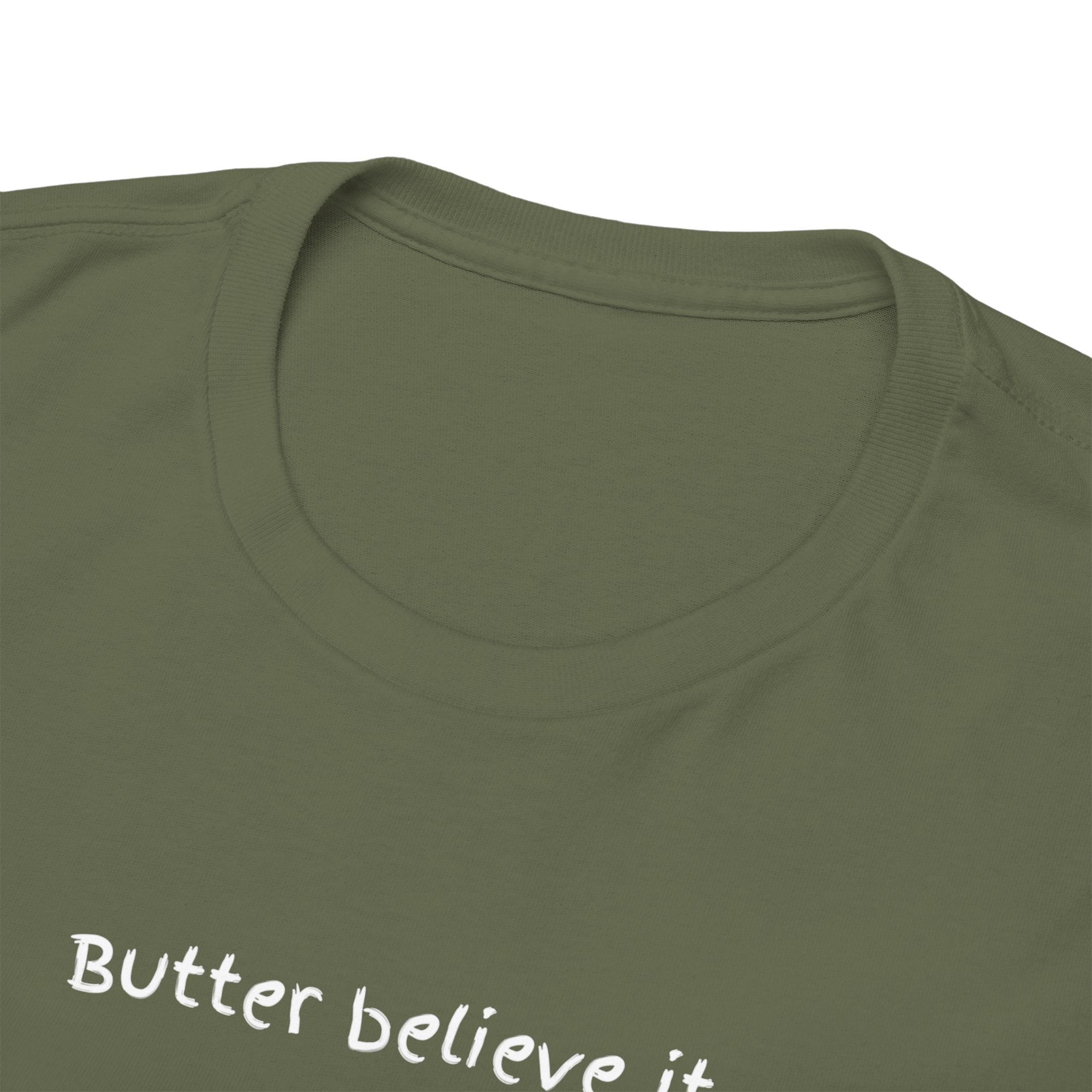 Butter Believe It Popcorn Tee — Cute Retro Snack Cartoon T-Shirt