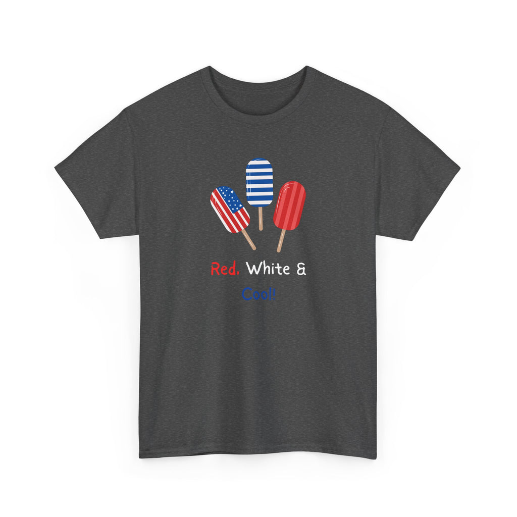 Patriotic Popsicle Tee – "Red, White & Cool" 4th of July T-Shirt