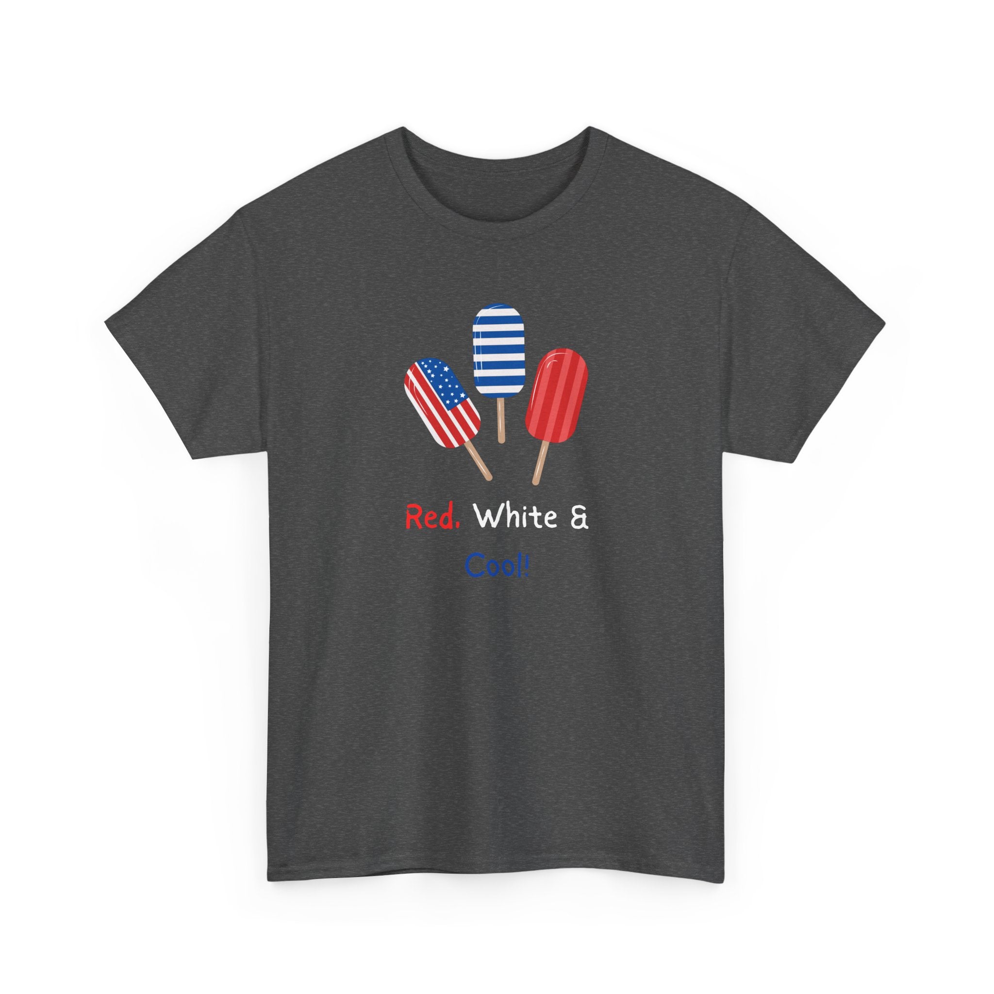 Patriotic Popsicle Tee – "Red, White & Cool" 4th of July T-Shirt