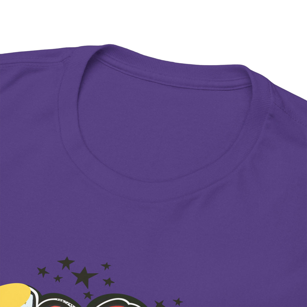 Love Heart Graphic Tee — Retro Doodle "LOVE" Design