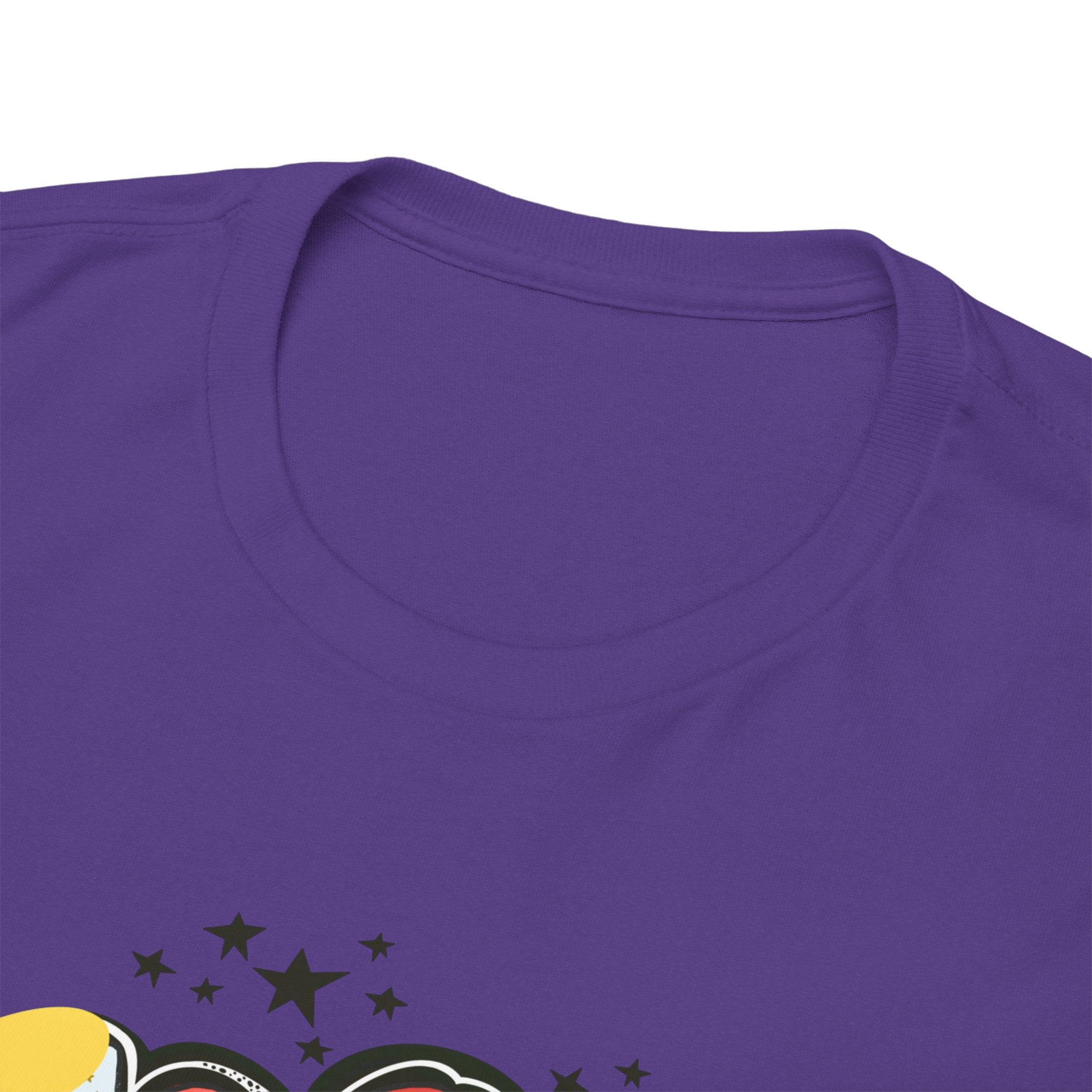 Love Heart Graphic Tee — Retro Doodle "LOVE" Design