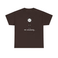 Me Socializing T-Shirt — Funny Introvert Stick Figure Tee