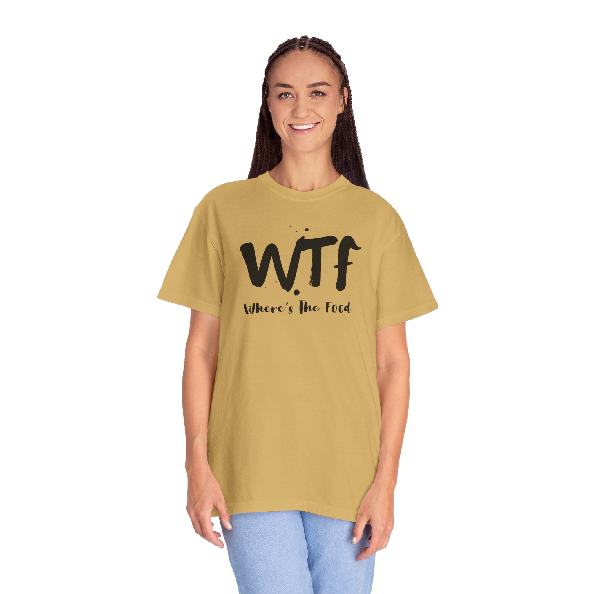 WTF "Where's The Food" Graphic T-Shirt
