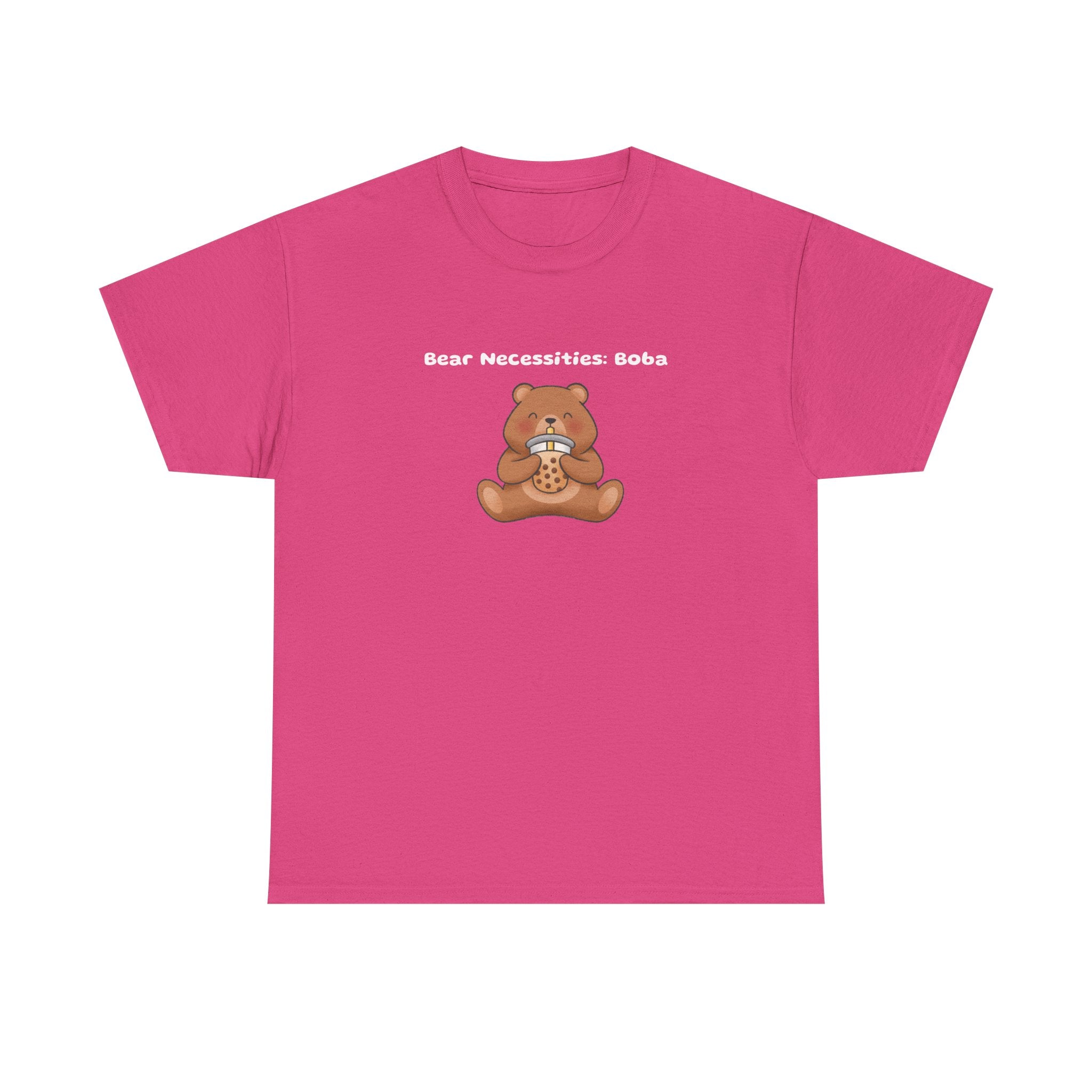 Bear Necessities: Boba Tee — Cute Bubble Tea Bear Graphic T-Shirt