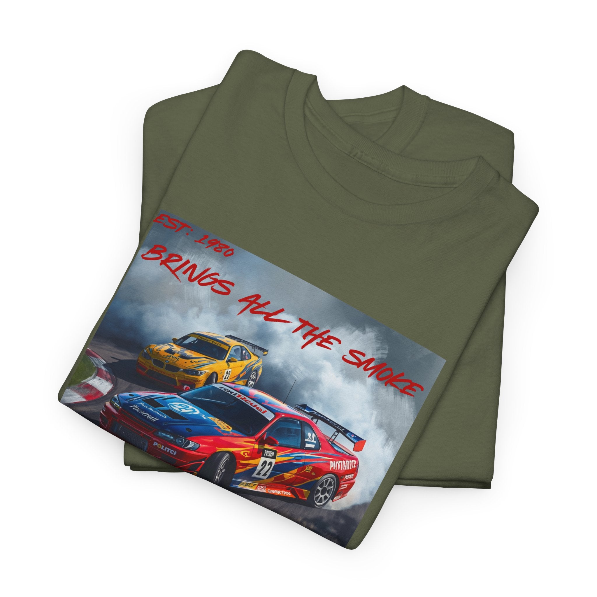 Race Car Drift Tee — 'Chasing All The Glory' Graphic Racing T‑Shirt
