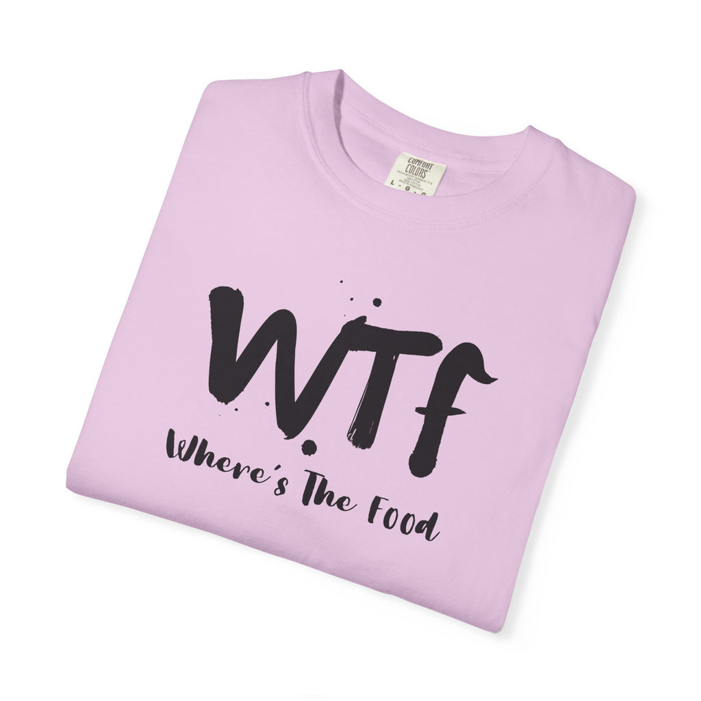 WTF "Where's The Food" Graphic T-Shirt