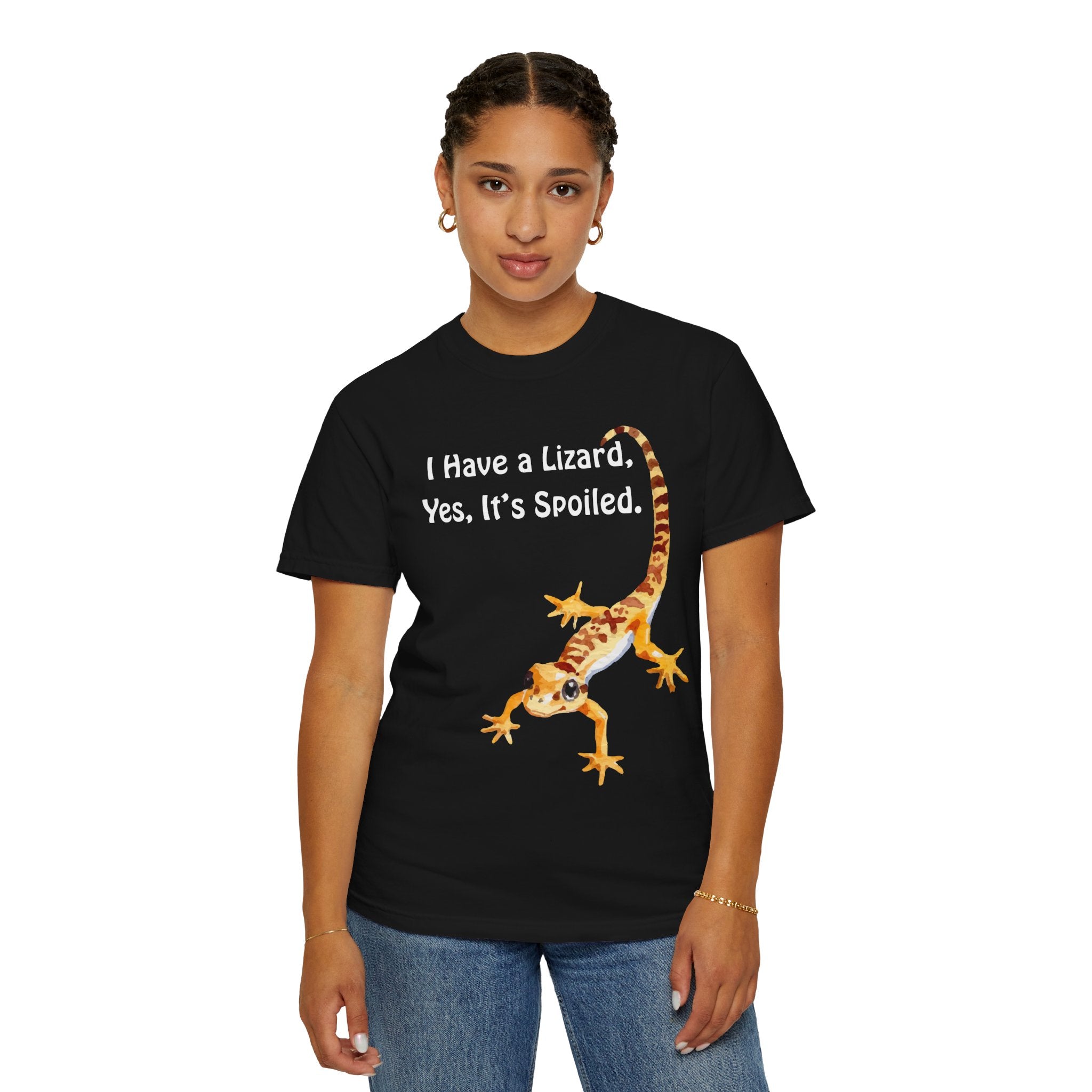 Comfort colors 1717 Template 1769057740876-I-Have-a-Lizard-Yes-Its-Spoiled.