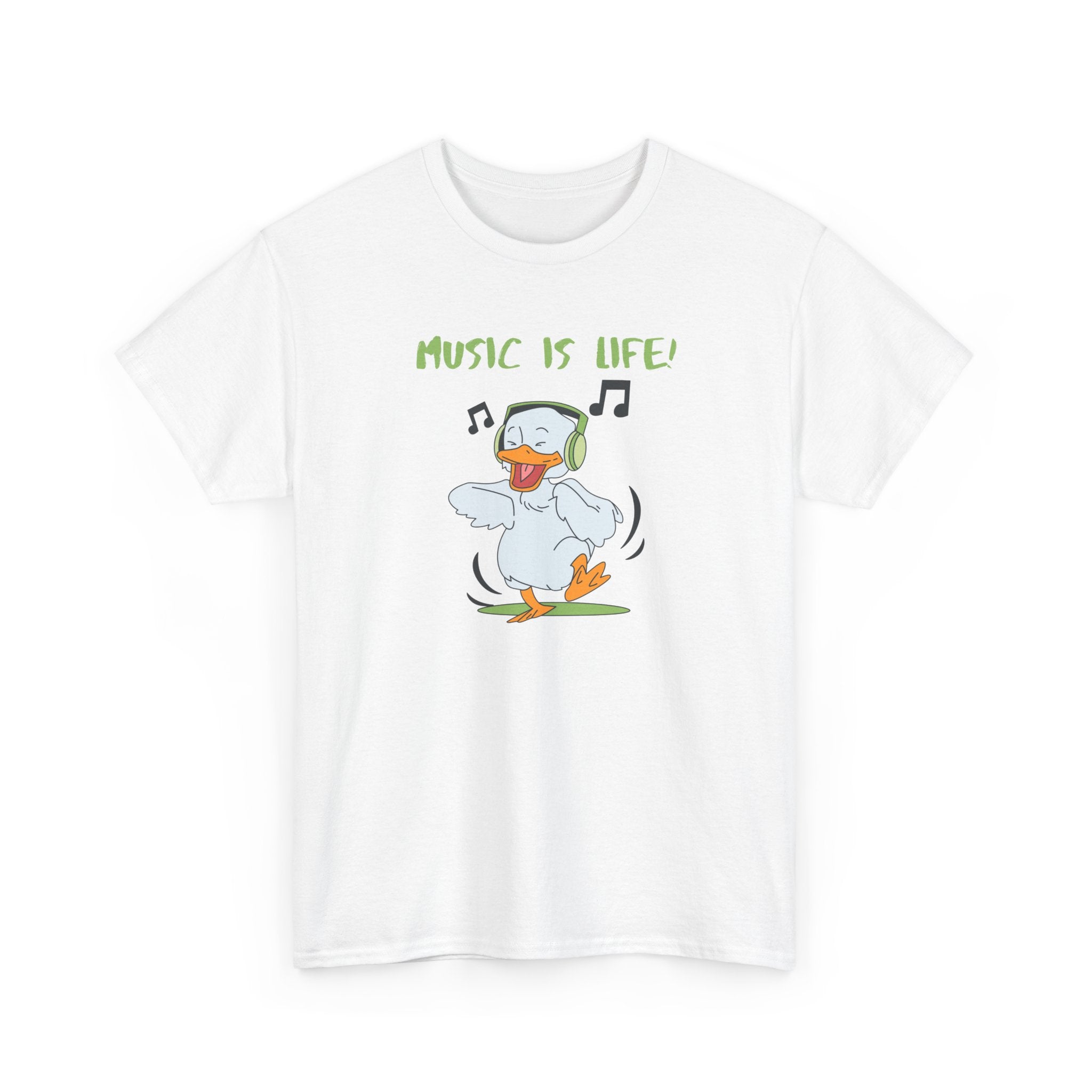 Music Is Life Duck T‑Shirt