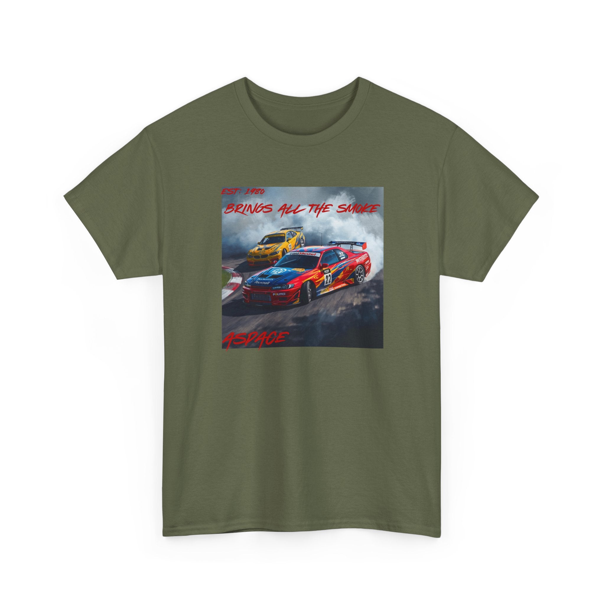 Race Car Drift Tee — 'Chasing All The Glory' Graphic Racing T‑Shirt