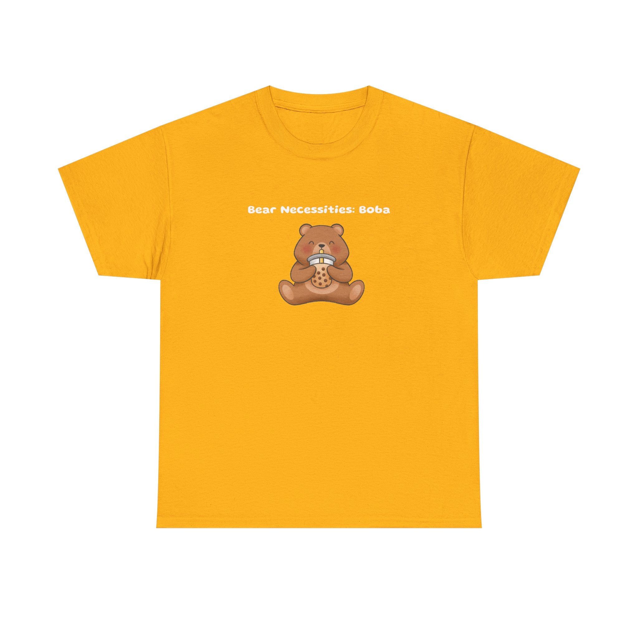 Bear Necessities: Boba Tee — Cute Bubble Tea Bear Graphic T-Shirt