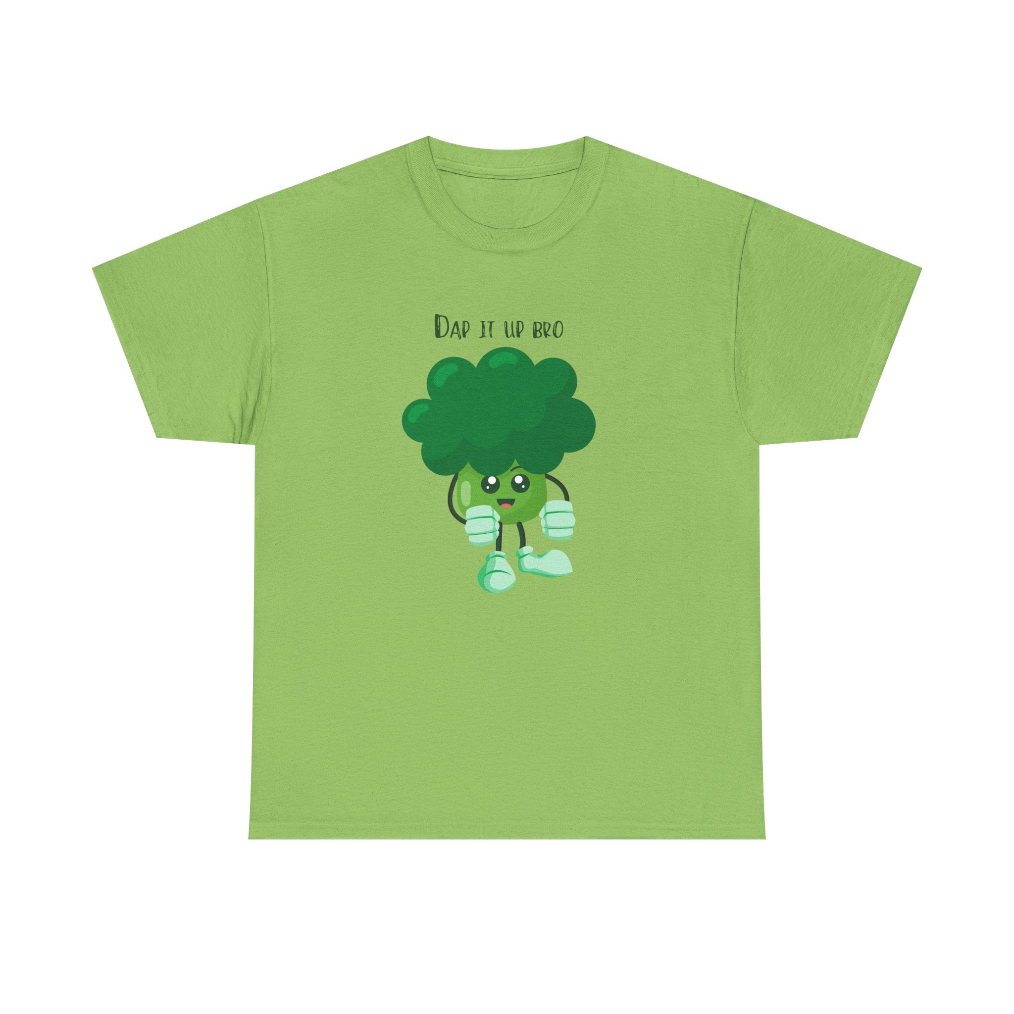 Broccoli Buddy T‑Shirt — Cute 'Eat Yo Veg' Veggie Graphic Tee