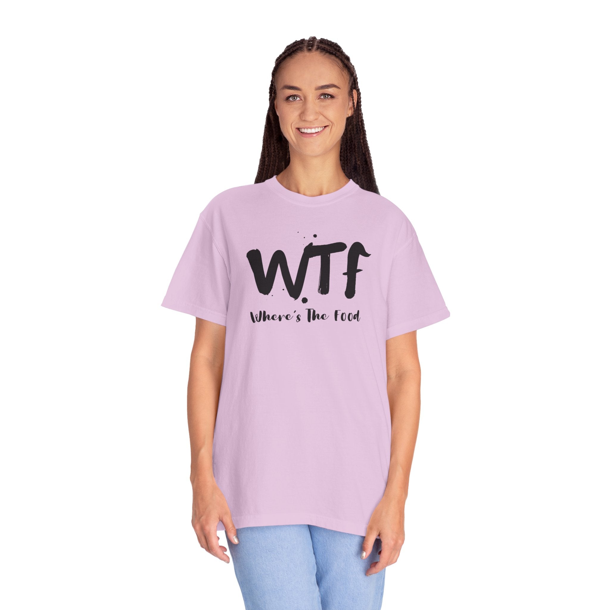 WTF "Where's The Food" Graphic T-Shirt