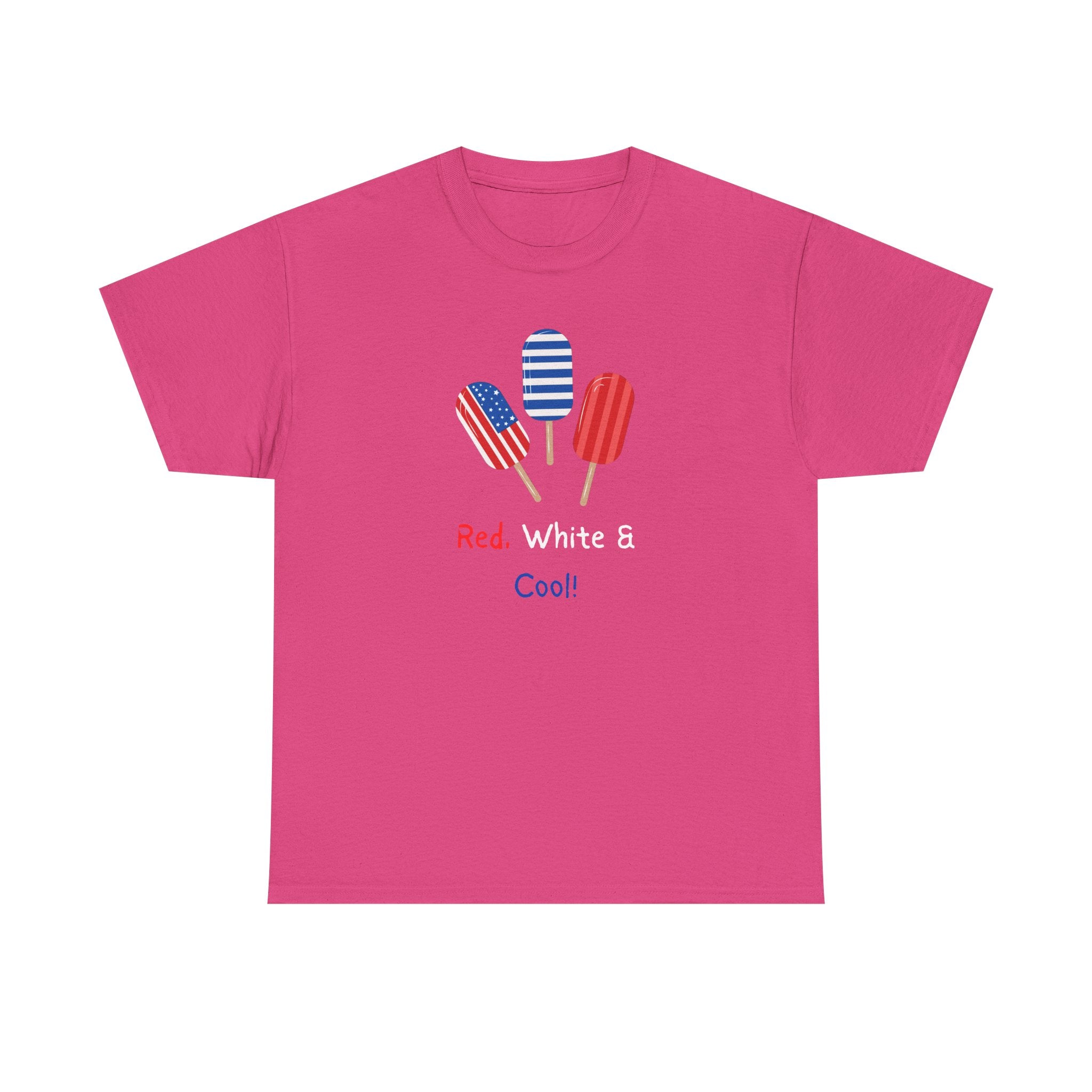 Patriotic Popsicle Tee – "Red, White & Cool" 4th of July T-Shirt